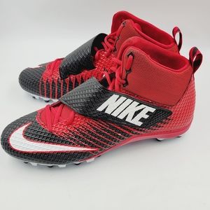 Men's nike strike pro Red Black cleats size 15